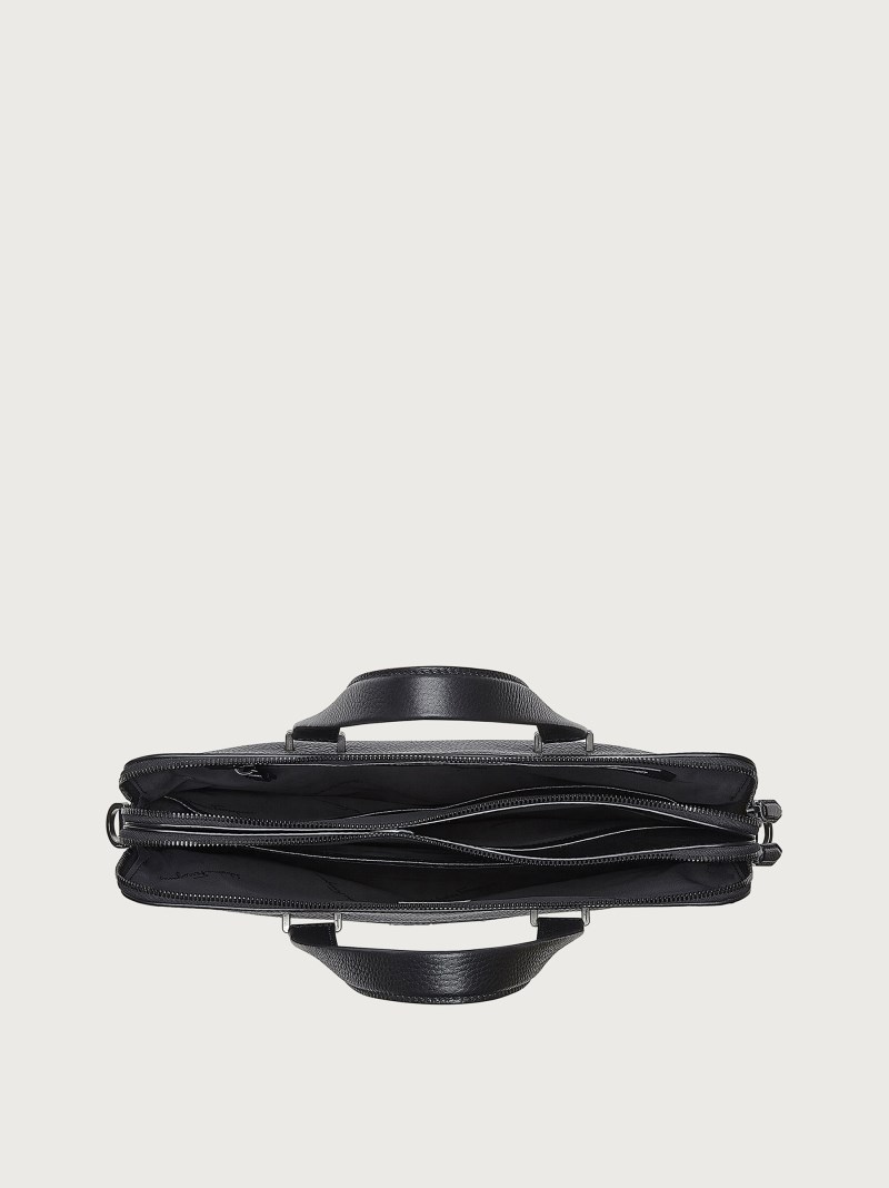 Ferragamo | Men's Business Bag - Black