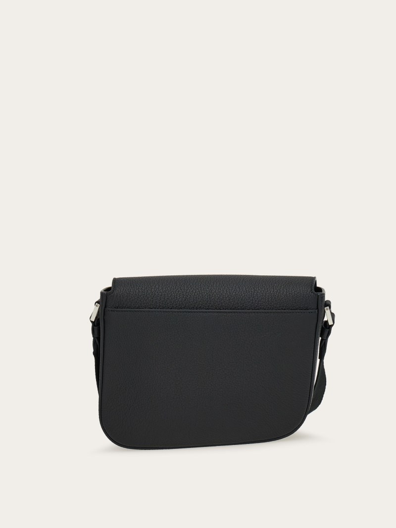Ferragamo | Women's Fiamma Crossbody Bag - Black