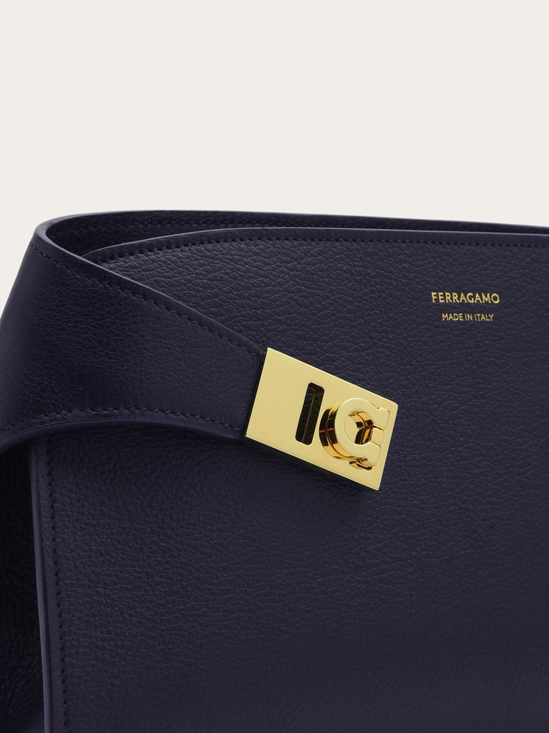Ferragamo | Women's Hug Mini Crossbody Bag - Midnight Blue