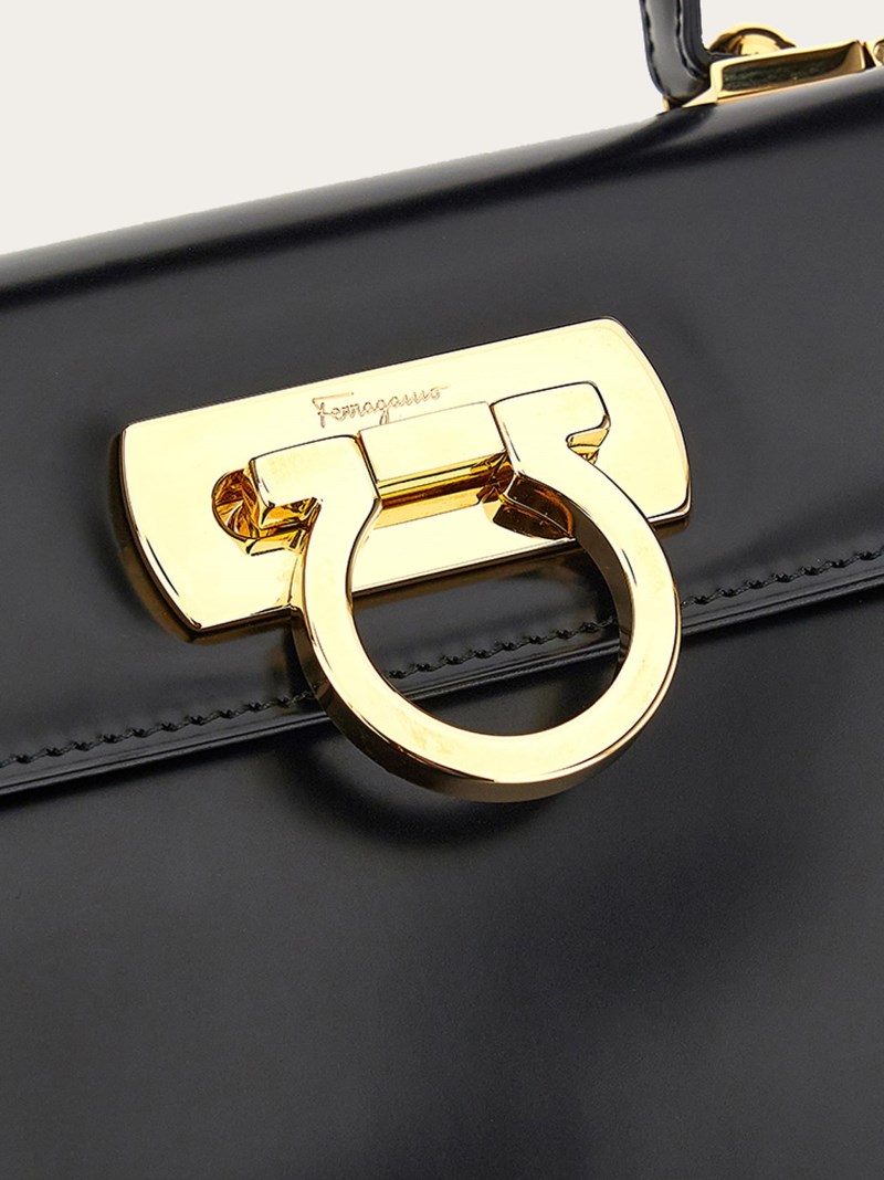 Ferragamo | Women's Iconic Top Handle - Black