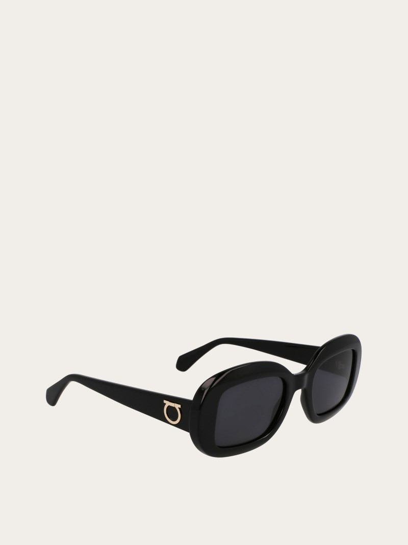 Ferragamo | Women's Sunglasses - Black/Grey