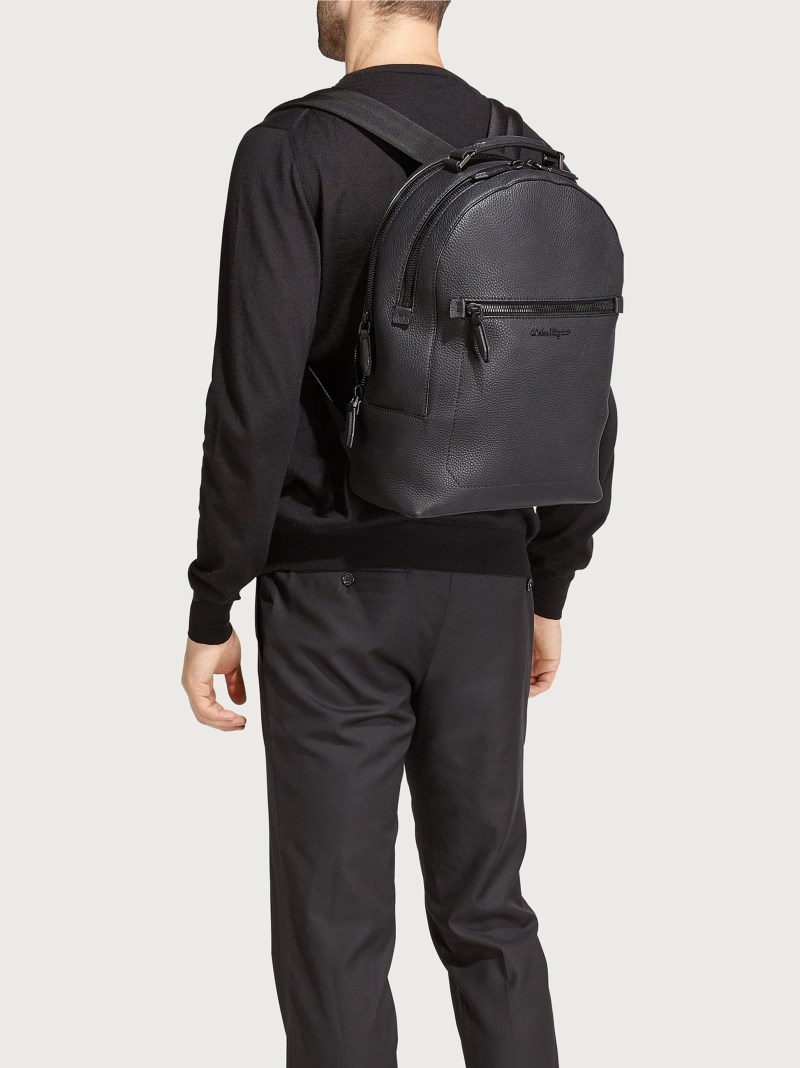 Ferragamo | Men's Backpack - Black