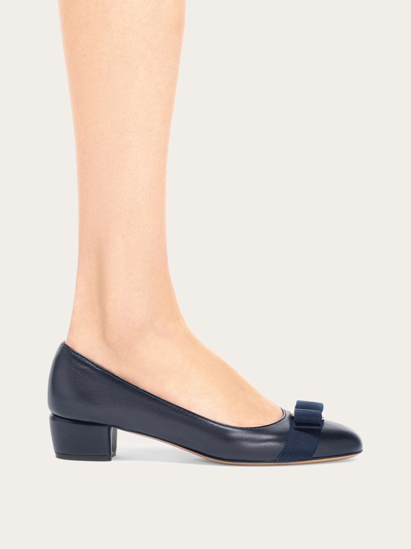 Ferragamo | Women's Vara Pump - Midnight Blue