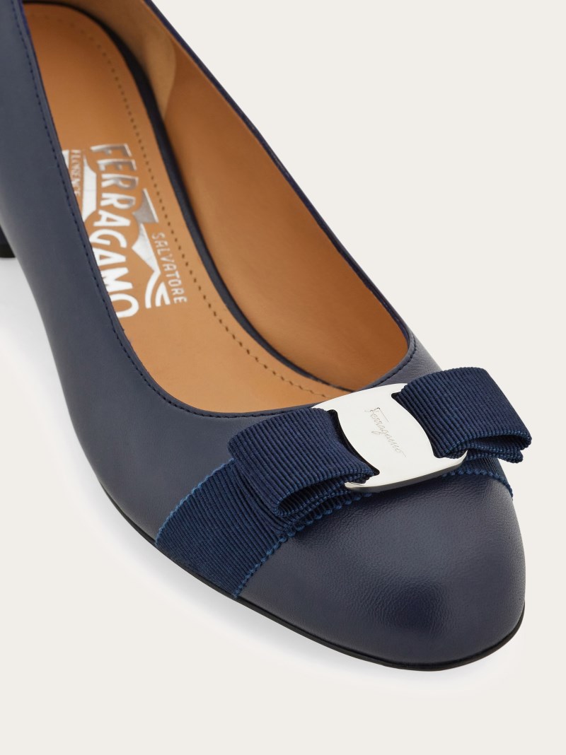 Ferragamo | Women's Vara Pump - Midnight Blue