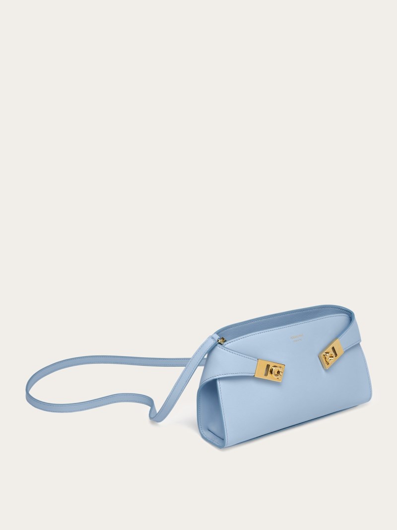 Ferragamo | Women's Hug Mini Crossbody Bag - Sky Blue