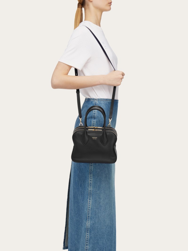 Ferragamo | Women's Handbag - Black