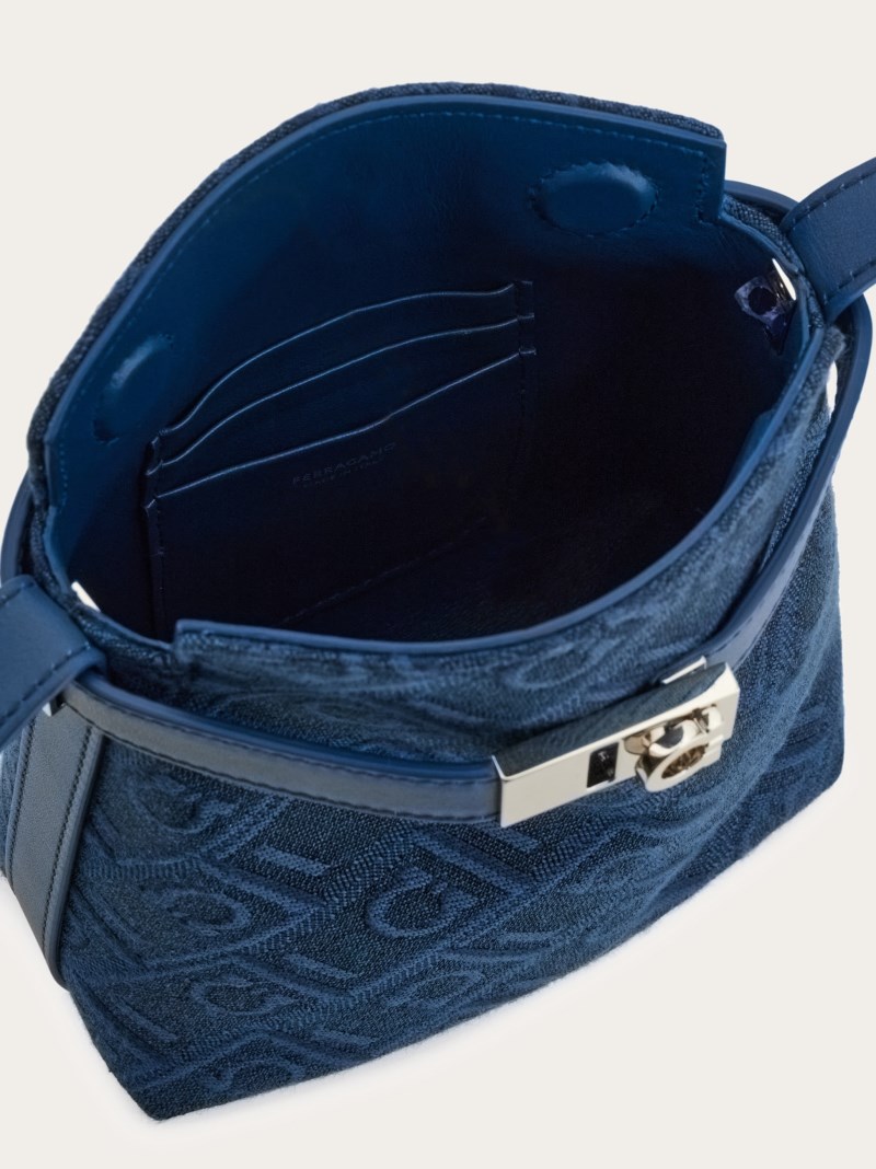Ferragamo | Women's Hug Smartphone Holder - Teal Blue