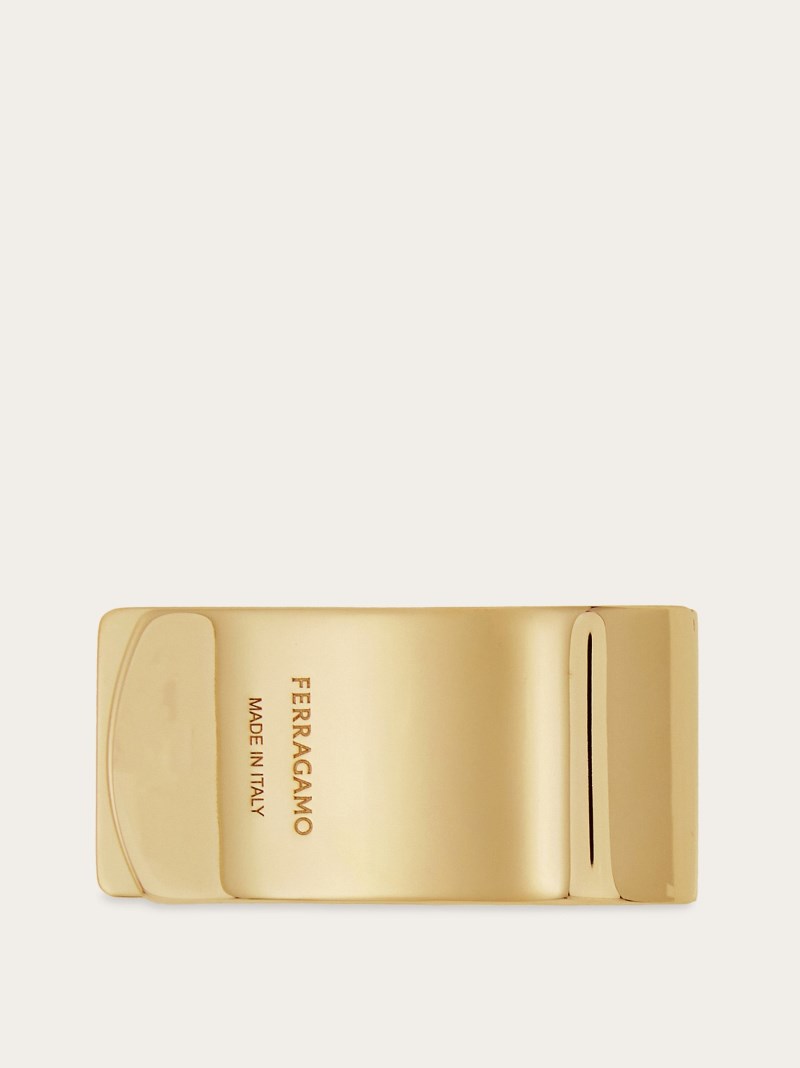 Ferragamo | Men's Money Clip - Light Gold
