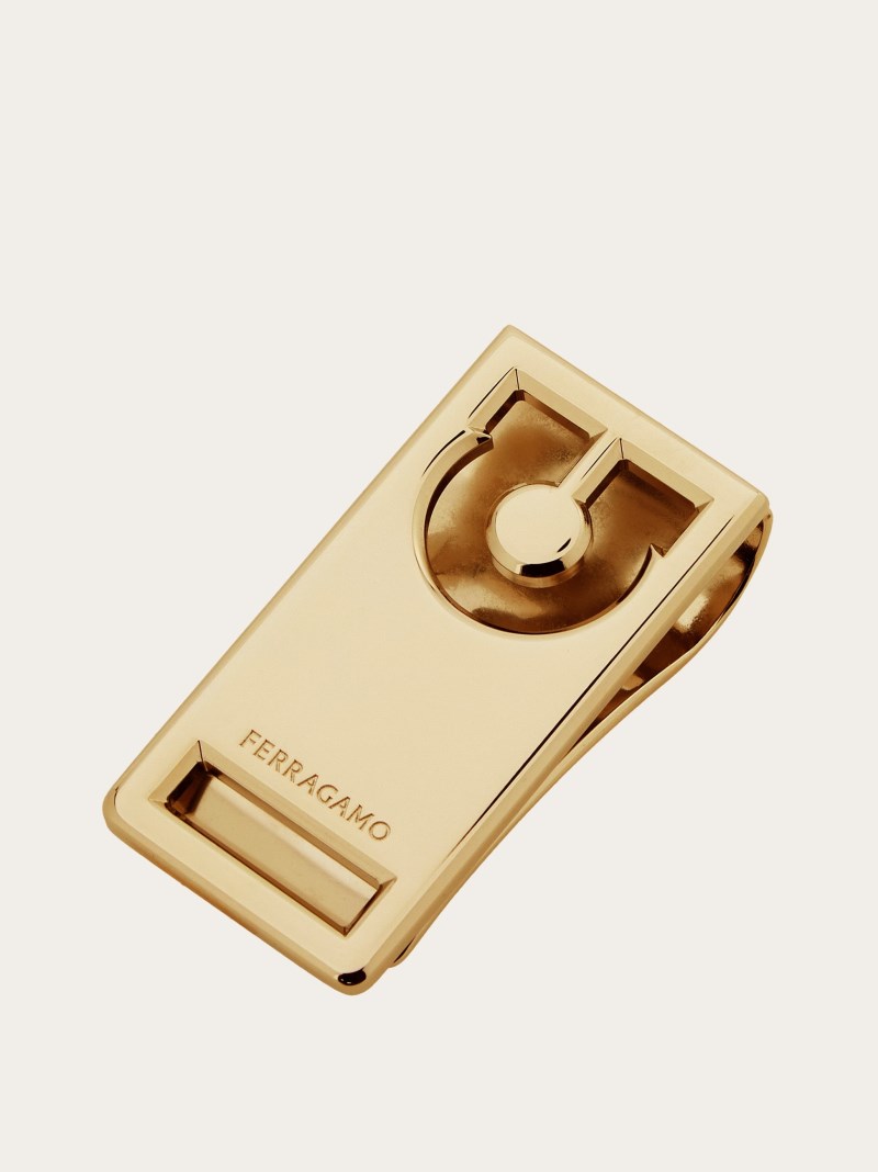 Ferragamo | Men's Money Clip - Light Gold
