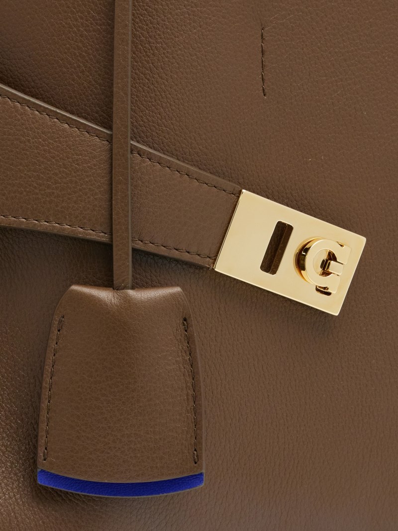 Ferragamo | Women's Hug Bicolor Handbag - Clay