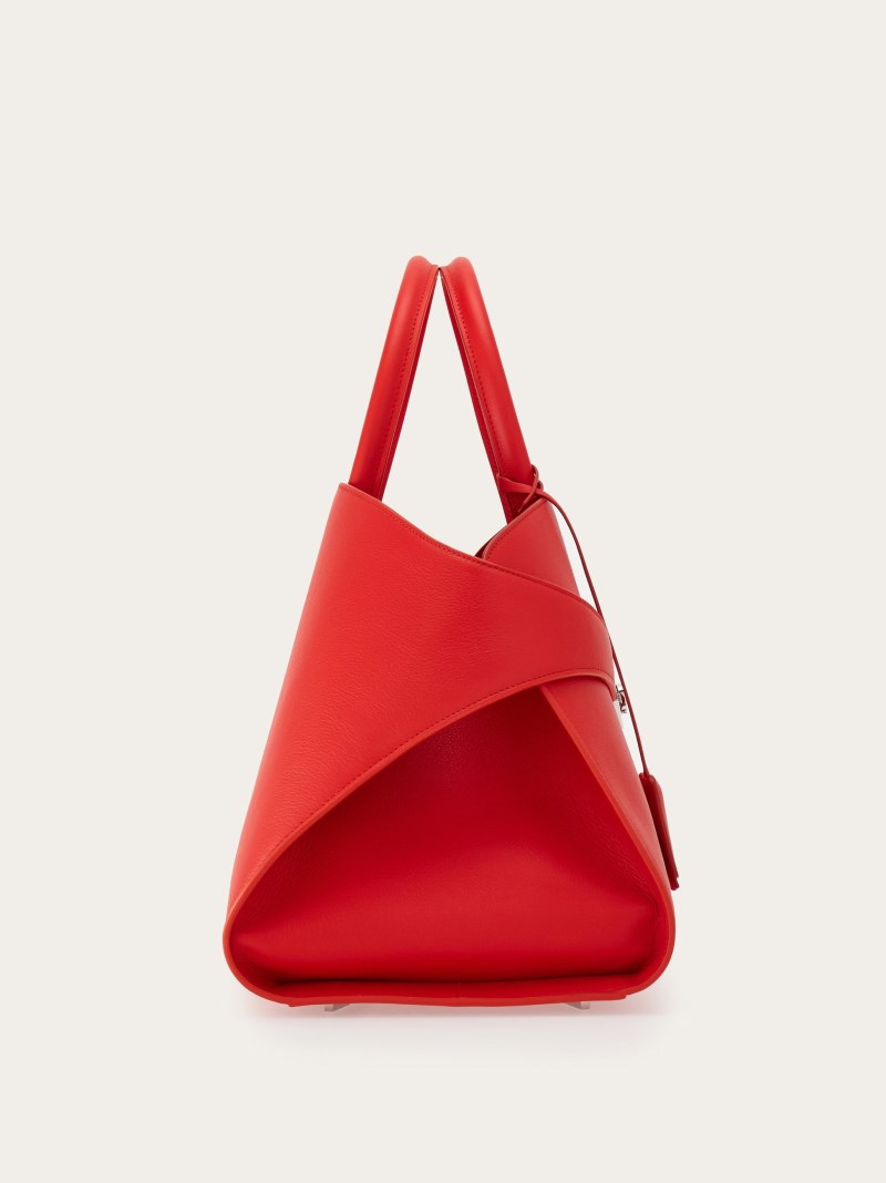 Ferragamo | Women's Hug Handbag - Flame Red