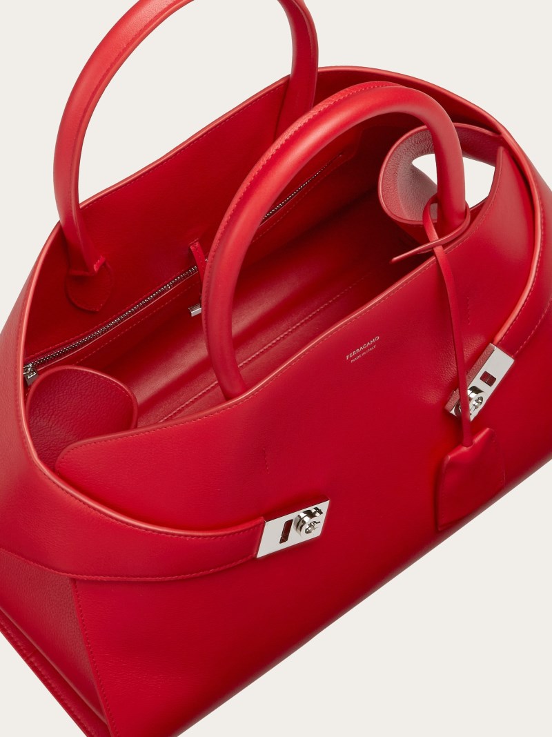 Ferragamo | Women's Hug Handbag - Flame Red