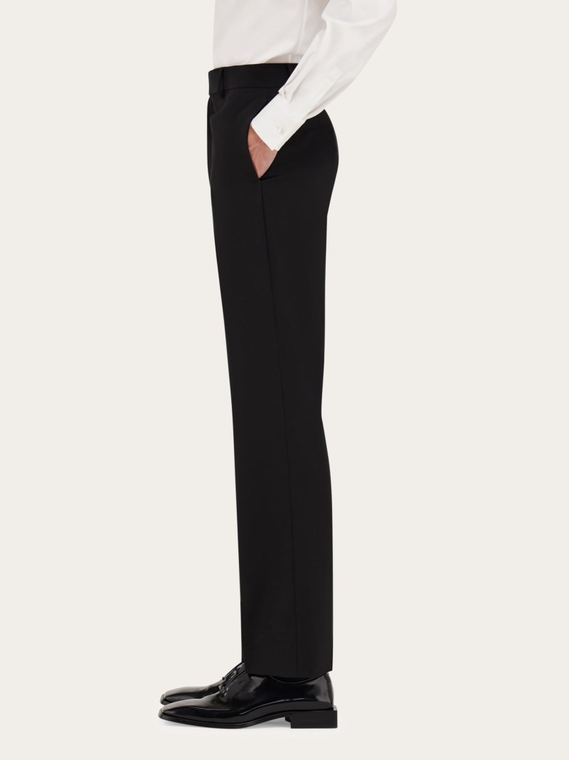 Ferragamo | Men's Tailored Pants - Black