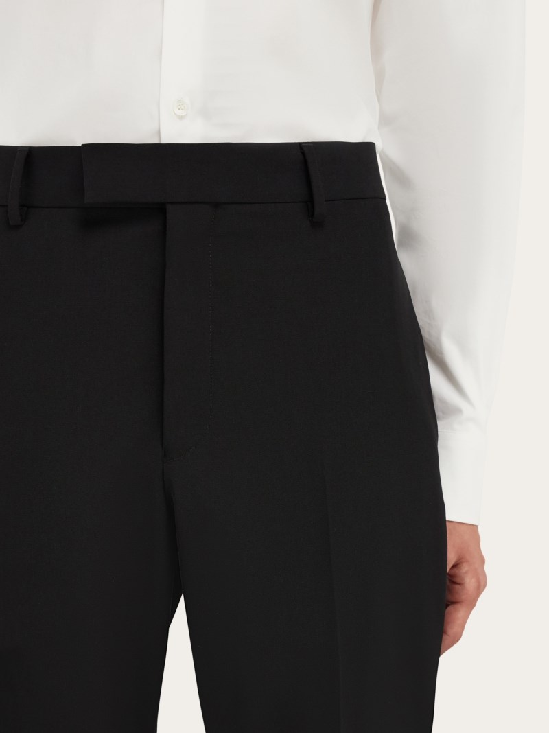 Ferragamo | Men's Tailored Pants - Black
