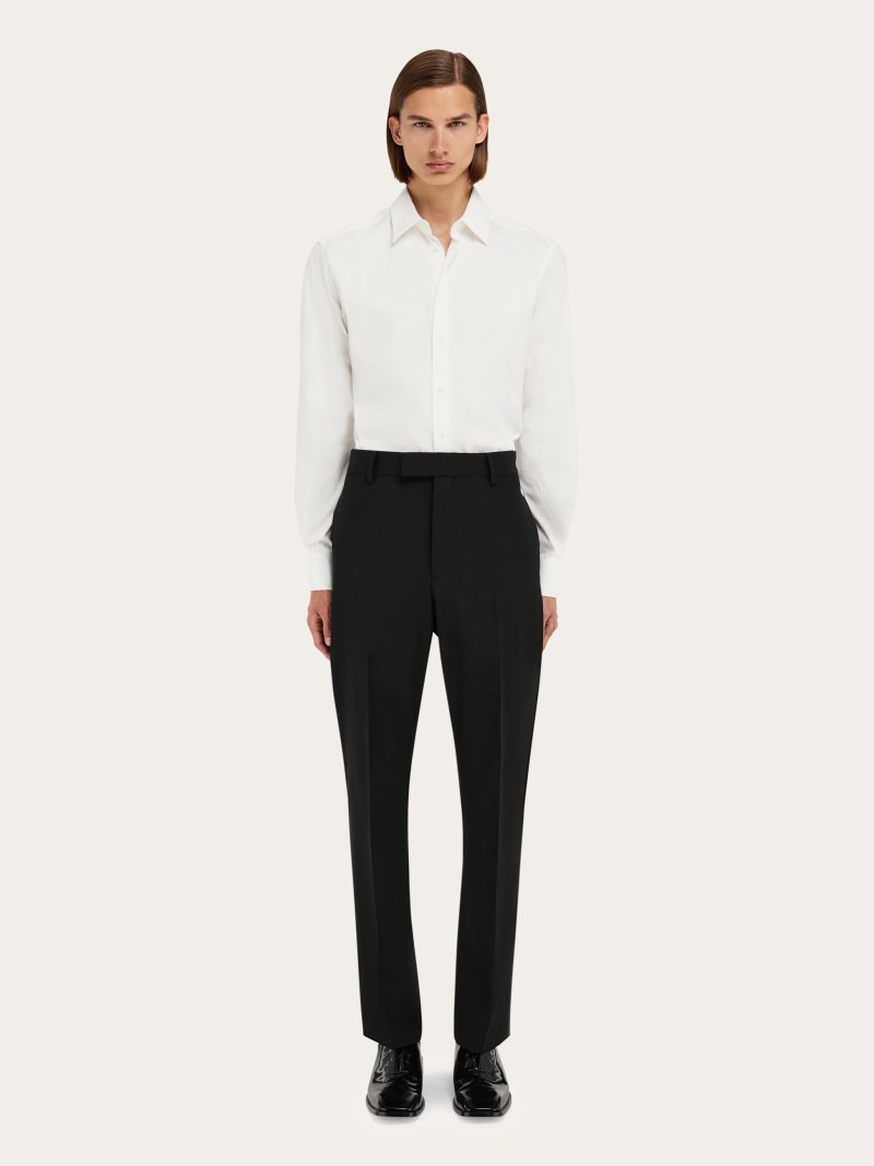 Ferragamo | Men's Tailored Pants - Black