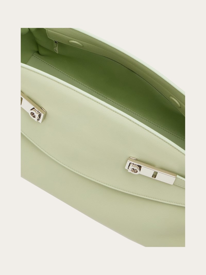 Ferragamo | Women's Hug Soft Crossbody Bag - Sage