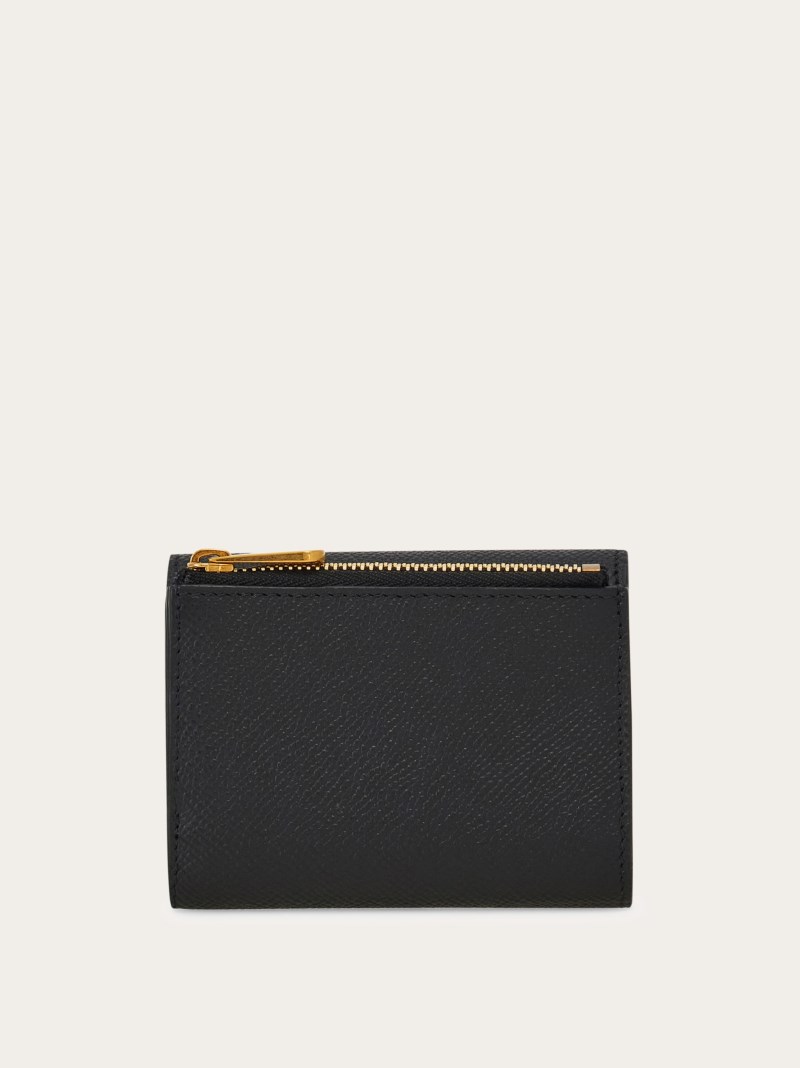 Ferragamo | Women's Trifold Wallet - Black