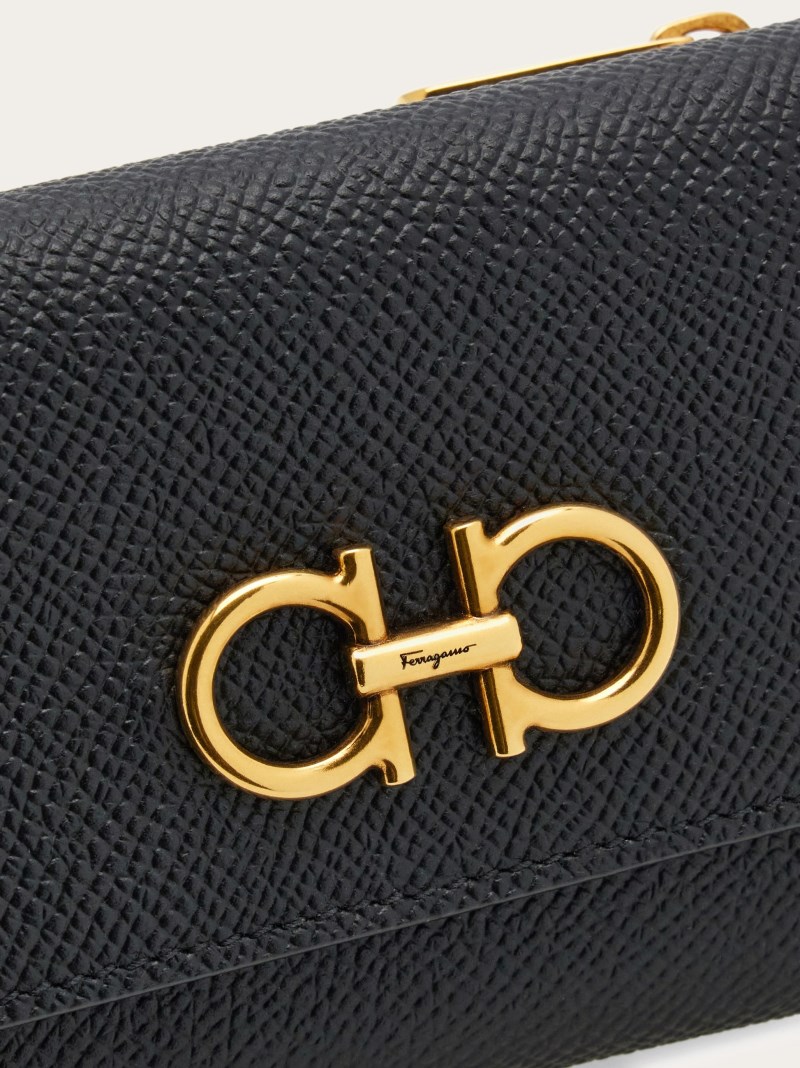 Ferragamo | Women's Trifold Wallet - Black