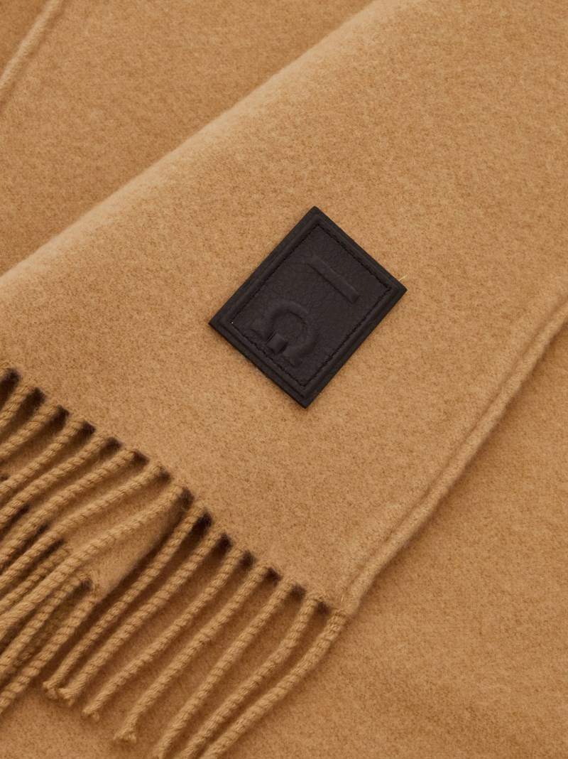 Ferragamo | Women's Hybrid Hooded Stole - Camel