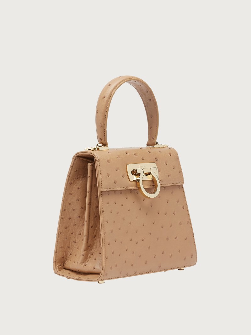 Ferragamo | Women's Iconic Top Handle - Camel