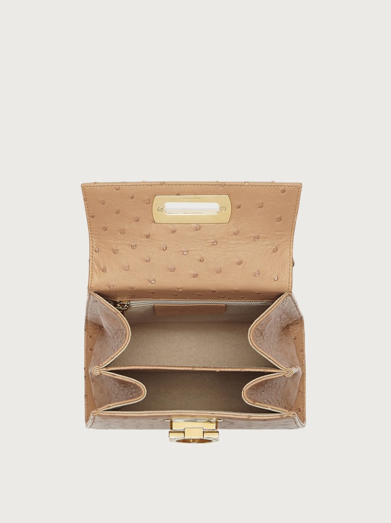 Ferragamo | Women's Iconic Top Handle - Camel