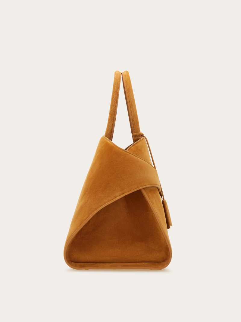 Ferragamo | Women's Hug Handbag - Natural Nude