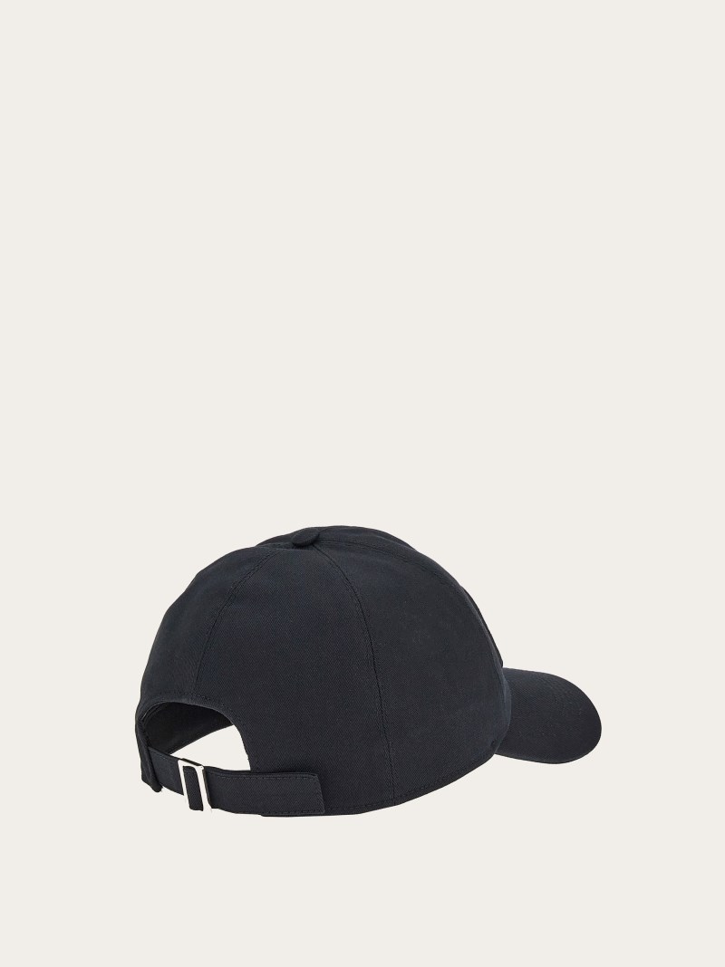 Ferragamo | Men's Gancini Baseball Cap - Black
