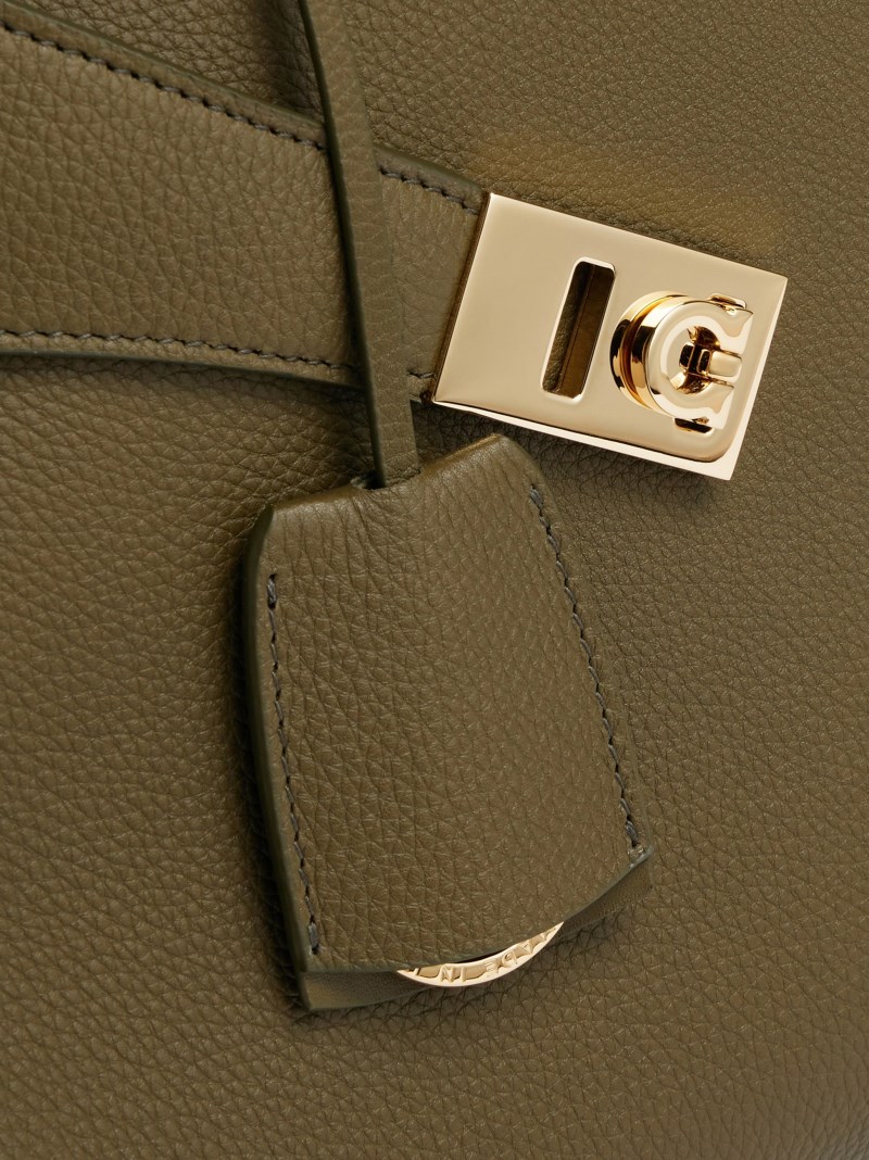 Ferragamo | Women's Hug Handbag - Olive Green