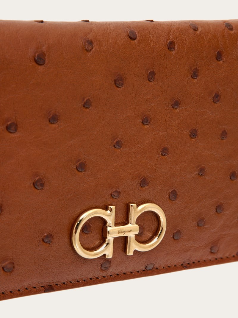 Ferragamo | Women's Gancini Continental Wallet - Vicuna