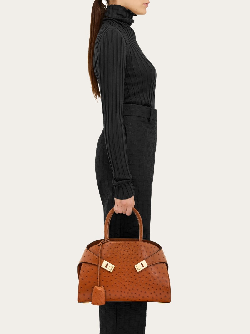 Ferragamo | Women's Hug Handbag - Leather