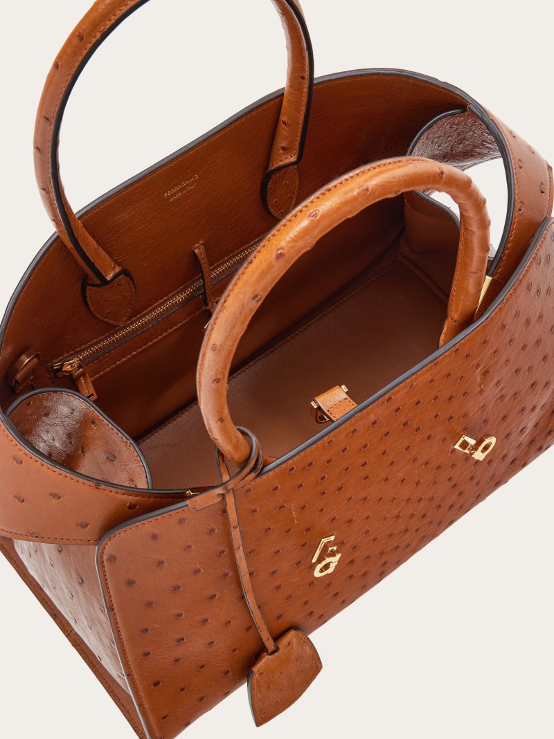 Ferragamo | Women's Hug Handbag - Leather