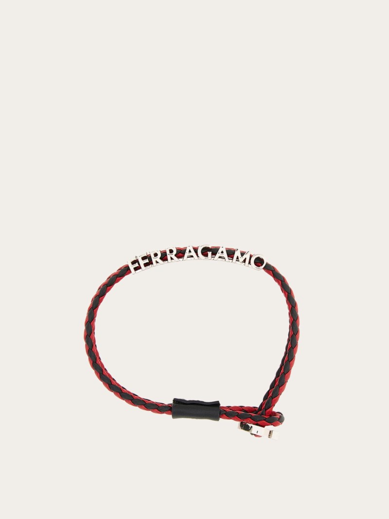 Ferragamo | Men's Bracelet - Mis 17 - Black/Red