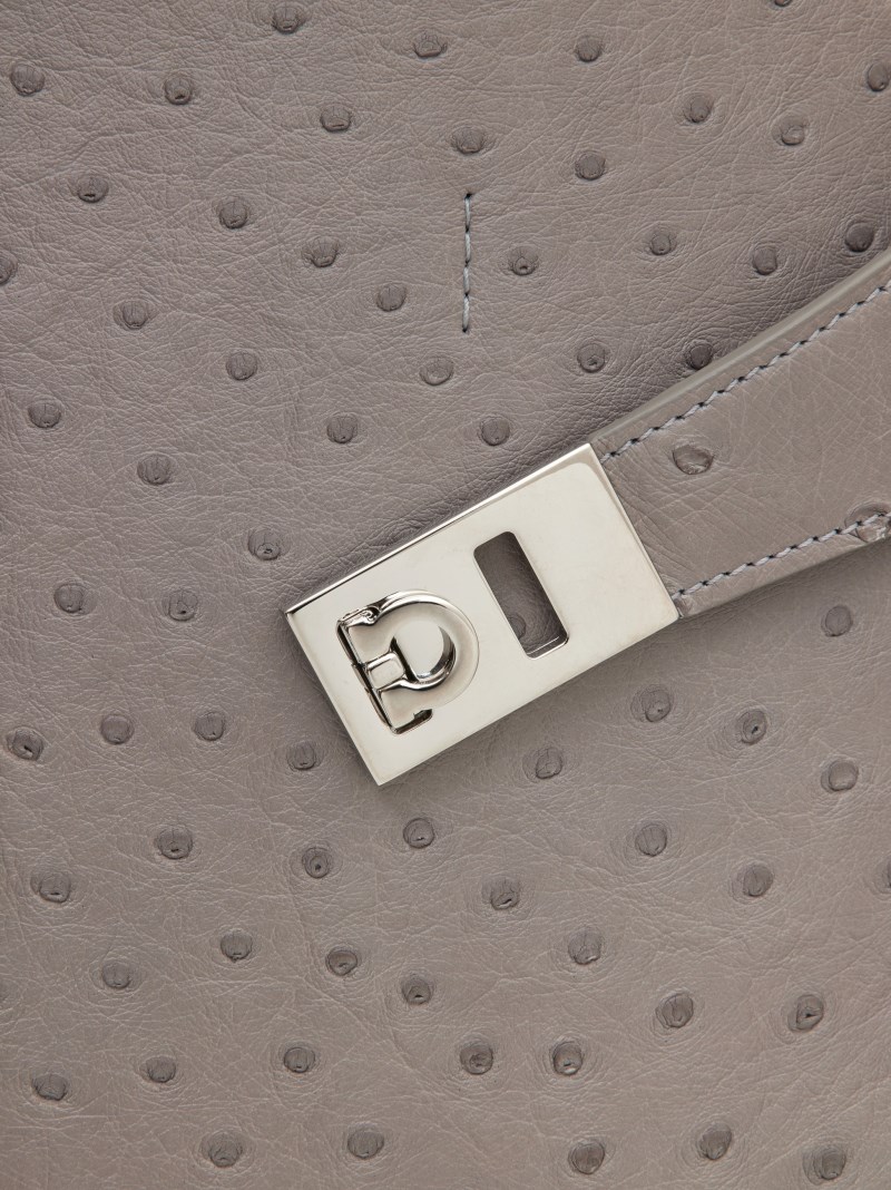 Ferragamo | Women's Hug Handbag - Grey
