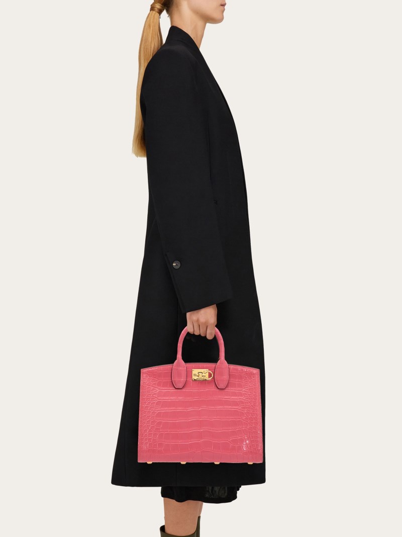 Ferragamo | Women's Studio Box Bag - Peony