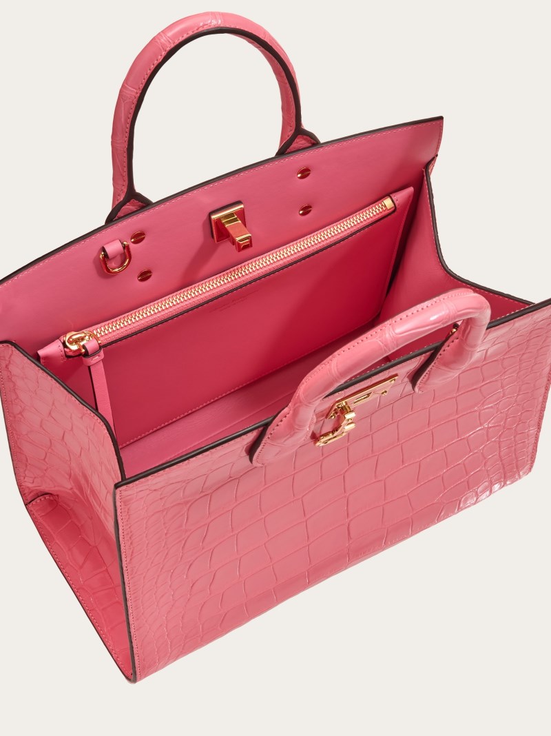 Ferragamo | Women's Studio Box Bag - Peony