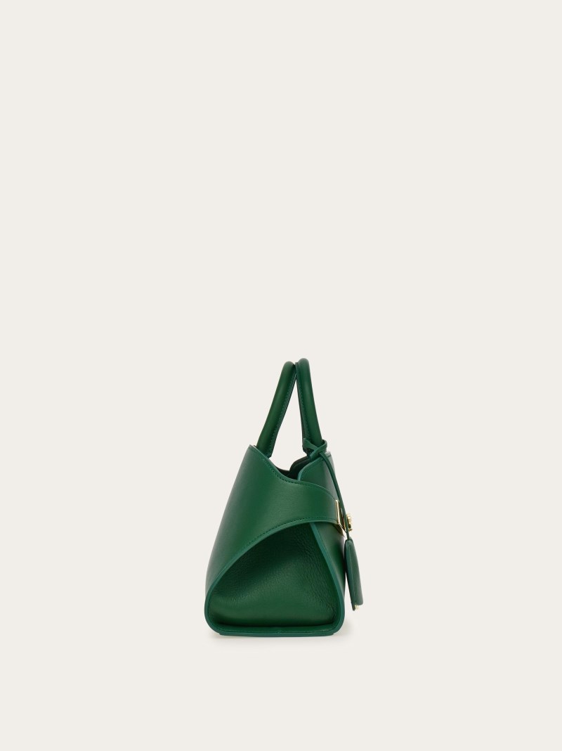 Ferragamo | Women's Hug Handbag - Forest Green