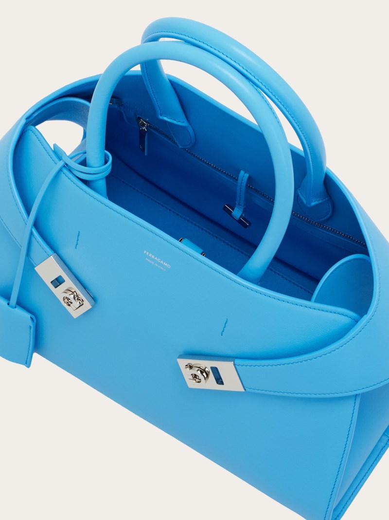 Ferragamo | Women's Hug Handbag - Light Blue
