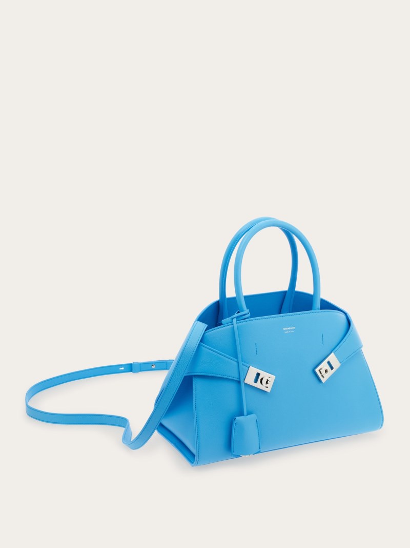 Ferragamo | Women's Hug Handbag - Light Blue