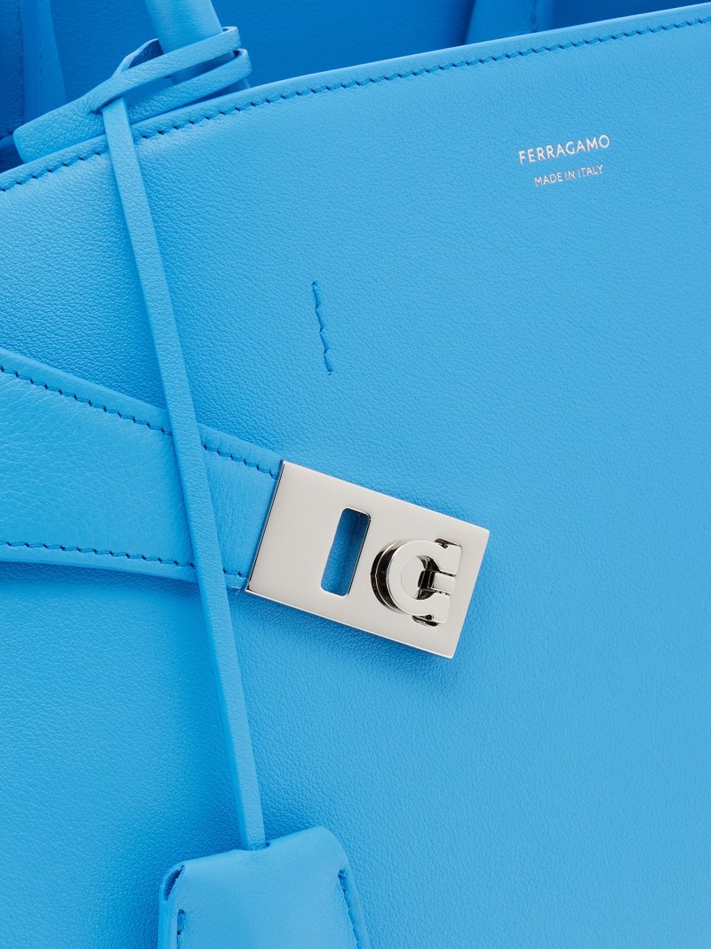 Ferragamo | Women's Hug Handbag - Light Blue