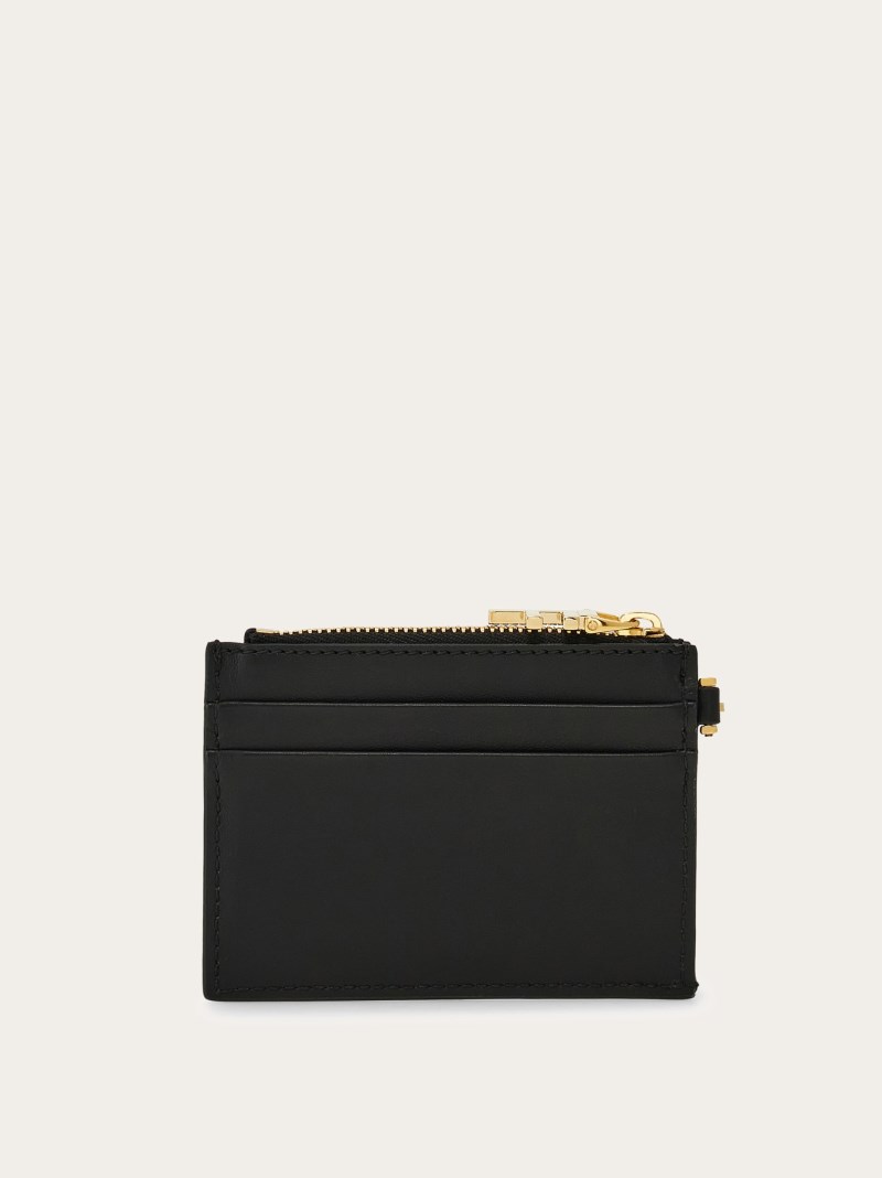 Ferragamo | Women's Card Holder With Key Holder - Black