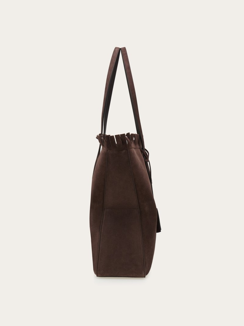 Ferragamo | Women's Tote Bag - Testa Di Moro