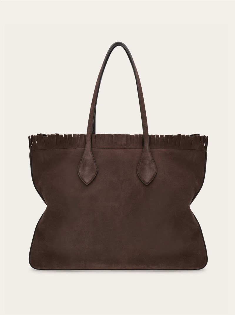 Ferragamo | Women's Tote Bag - Testa Di Moro