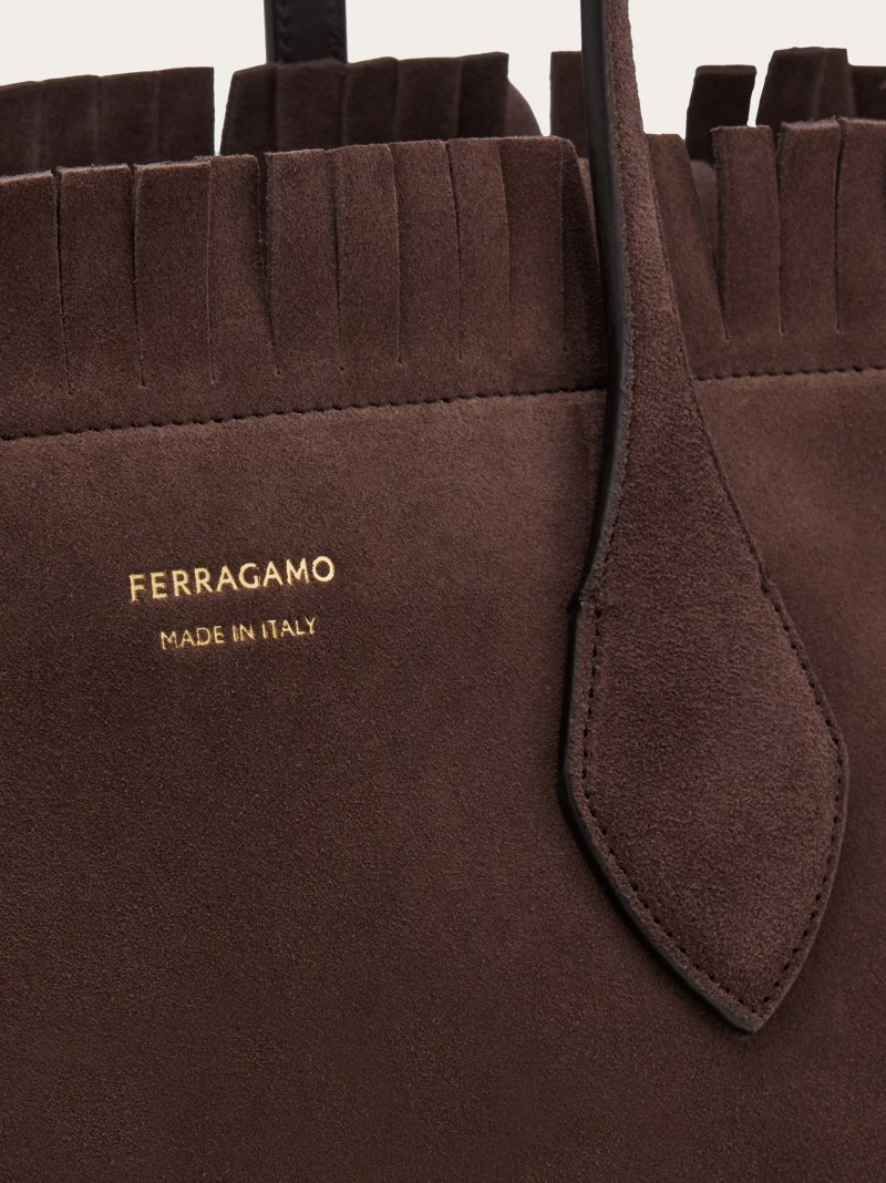 Ferragamo | Women's Tote Bag - Testa Di Moro