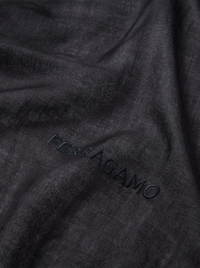 Ferragamo | Women's Cashmere Shawl - Black