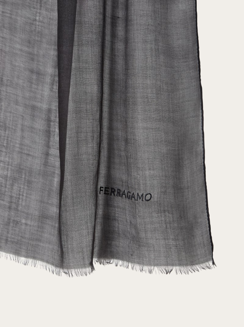 Ferragamo | Women's Cashmere Shawl - Black