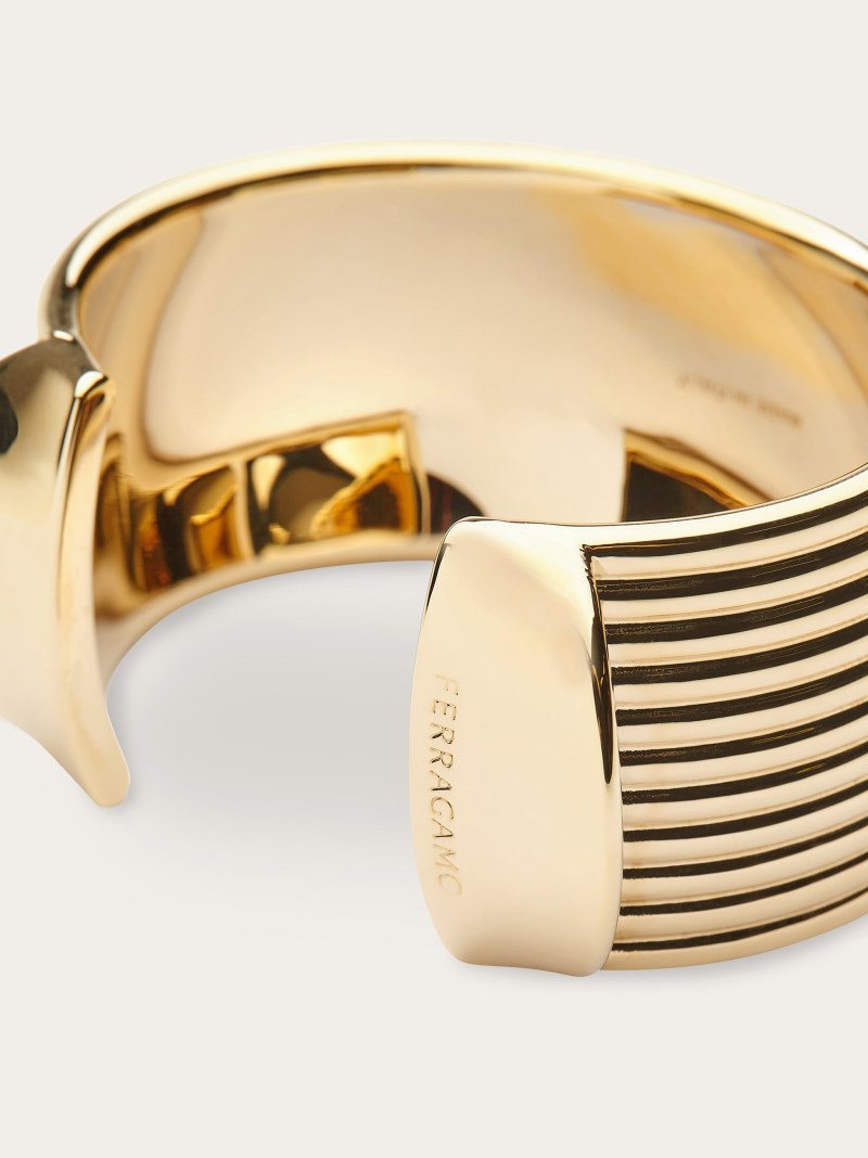 Ferragamo | Women's Gancini Bangle - Gold (Size M)
