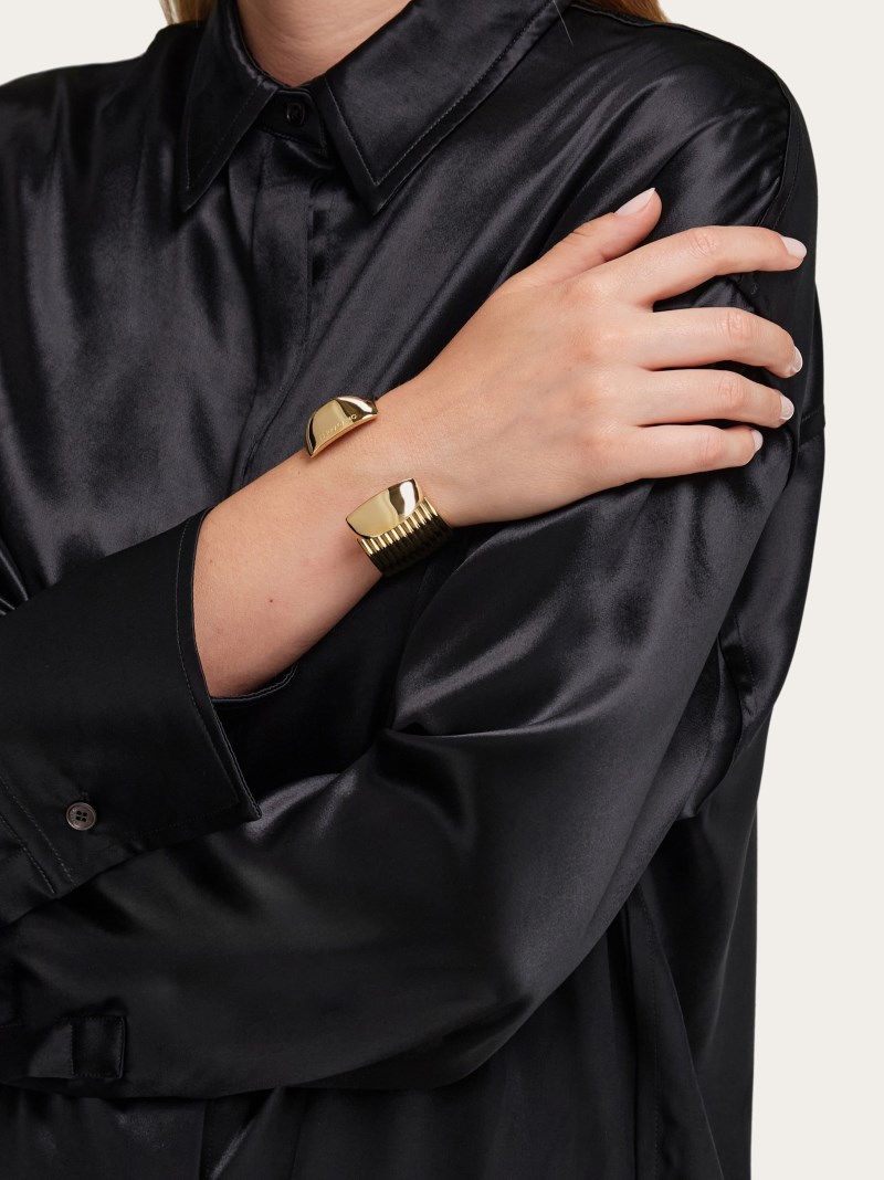Ferragamo | Women's Gancini Bangle - Gold (Size M)