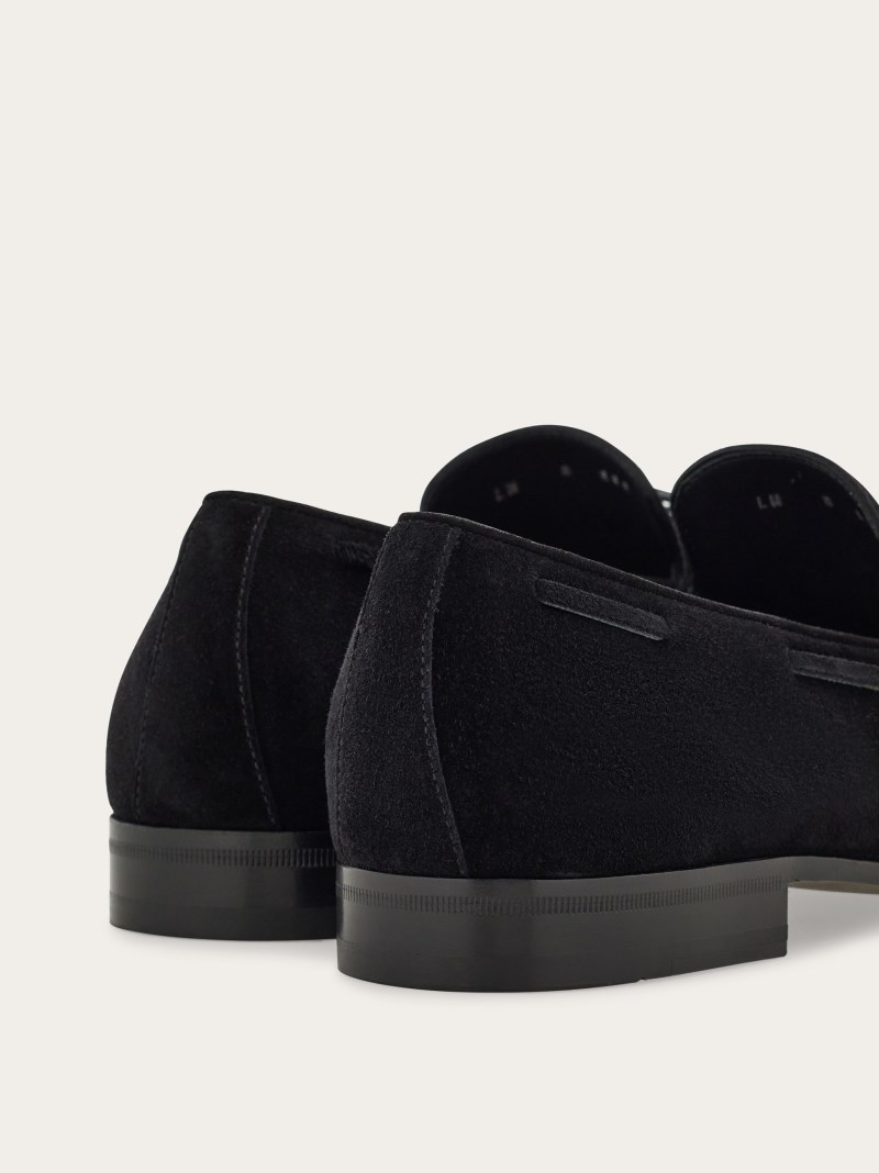 Ferragamo | Men's Loafer With Tassels - Black