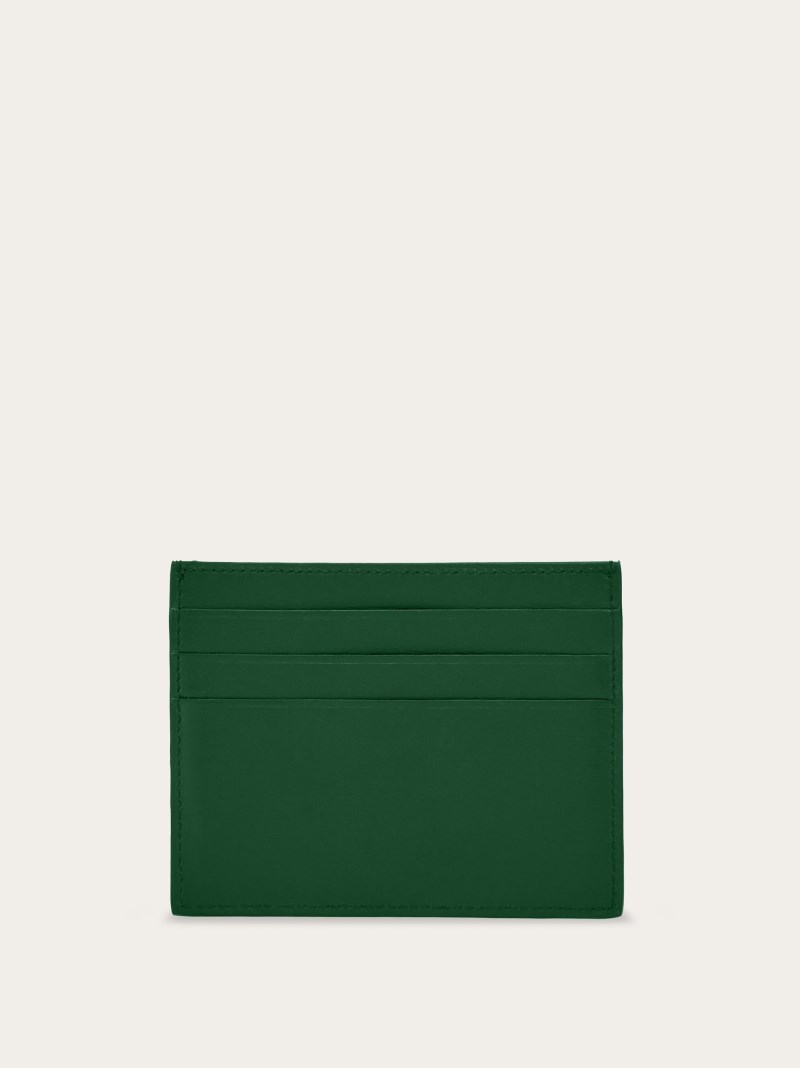 Ferragamo | Men's Credit Card Holder - Forest Green