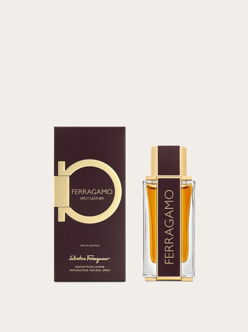 Ferragamo | Men's Spicy Leather - Parfum 3.4 Fl. Oz. - 